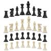 32 Pcs Chess Pieces Only, Chessmen Game Set Chess Pieces Replacement, Standard Tournament Chess Pieces, Plastic Chess Piece Full Set Chess Games view 1