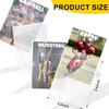 1000 Counts Card Sleeves Top Loaders for Trading Cards, Penny Soft Sleeves Baseball Card Sleeves Protectors Fit for Sports Cards, Football, Game Card view 2