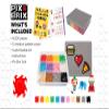 Pix Brix Pixel Art kit Puzzle Bricks - 6,000 Piece Pixel Art Container, 12 Color Medium Palette - Interlocking Building Bricks, Create 2D and 3D Builds Without Water or Glue - Stem Toys, Ages 6 Plus view 3