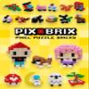 Pix Brix Pixel Art kit Puzzle Bricks - 6,000 Piece Pixel Art Container, 12 Color Medium Palette - Interlocking Building Bricks, Create 2D and 3D Builds Without Water or Glue - Stem Toys, Ages 6 Plus view 4
