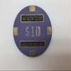 Nevada Club Poker Chips - (100) $10 Brass Core 15 gram view 3