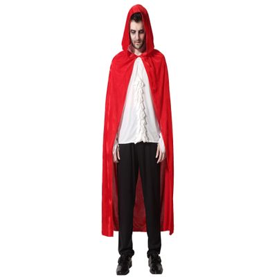 ATOSA B/Sun. Cape with Hood 140 cm Red Velvet, red, One Size