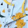 AYIYO Unisex Baby Summer Romper Short Sleeve Dinosaur Onesie Costumes (Blue,9) view 4