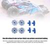 VBESTLIFE 1/7 RC Car Aluminum Alloy Wheel Brake Disc, RC Upgrade Part Fit for Unlimited Desert Racer UDR (Dark Blue) view 2