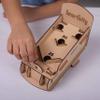 Smartivity Hot Shot Marble 3D Wooden Model Engineering STEM Learning Toy for Kids Ages 6 and Up includes Rubber Bands, Marbles, Engineered Wood Components, Instruction Manual, Learner's Log view 3