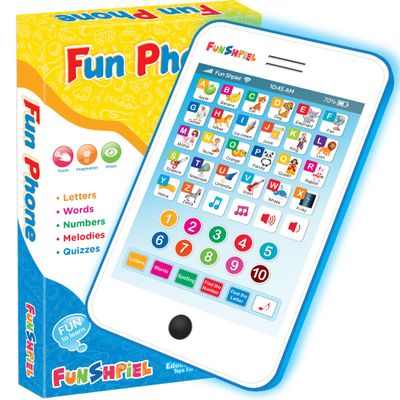 Kid Tablet - Kindergarten Learning Activities, ABC Learning for Toddlers, Kids Phone Toy for Speech Therapy & Letter Sounds