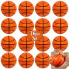 Mini Basketball Stress Balls 16 Pcs Pack | 2.5 Inch Mini Basketballs for Kids | Small Basketball Party Decoration | Party Favors, Small Soft Foam Basketballs | Basketball Party Goodie Toy By Anapoliz view 4