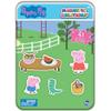 Magnetic Creations Tin: Peppa Pig - Creative Storytelling Playset, 40 Pop-Out Magnets, Beautiful Play Scene, Mix & Play Toy, Kids-Toddlers Ages 3+ view 1