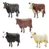 Little Buster Toys Cow Set - 5 Pack; Black Angus, Hereford, Red Angus, White Face Angus, Charolais; Get All Your Cows in one Deal! view 1