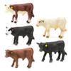 Little Buster Toys Calves Set - 5 Pack; Black Angus, Hereford, Red Angus, Black Baldy, and Charolais; Get All Your Calves in one Deal! view 1