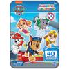 PAW Patrol - Magnetic Creations Tin - Dress Up Play Set - Includes 2 Sheets of Mix & Match Dress Up Magnets with Storage Tin. Great Travel Activity for Kids and Toddlers! view 1
