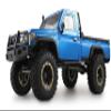 Amewi RC Scale Crawler AMXRock RCX8P Pick-Up 1:8, RTR Blue view 1