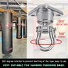 Dakzhou Stainless Steel Hanger with Smooth Swing Bearings, Heavy Duty 180+360 Swivel Swing Hook, 1500 lb Capacity Playground Yoga Hammock Chair Rope, sandbag Porch Swing Bag Sleeve view 4