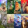 Artgame 3D Dinosaur Fact Cards - Red view 4