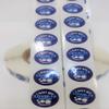 0.5" I Got My COVID-19 Vaccine, Stickers (Dark Blue, 100/roll) view 3