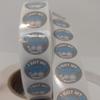 0.75" I Got My COVID-19 Vaccine, Stickers (Grey, 100/roll) view 2