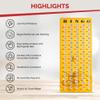 MR CHIPS Jam-Proof Finger Tip Master Bingo Card with Sliding Windows Large Cardboard Calling Cards Gold Rush Style view 4