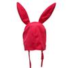 Bob's Burgers Louise Rabbits Ear Fleece Bunny Pink Floppy Ears Hat Halloween ChristmasCostume Cap Hat view 3