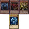 Yu-Gi-Oh - 3 God Cards! and Blue Eyes White Dragon 100 Card Lot! with Rare Cards Guaranteed view 1