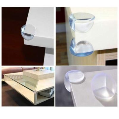 100Pcs Baby Child Safety Corner Protector Cushion Table Desk Edge Furniture Guard- Ball Shape