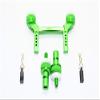 GPM for TRAXXAS-1/10 TRX4 Defender Trail Crawler Aluminum Front & Rear Magnetic Body Mount -5PC Set (Green) view 1