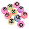 TOYANDONA 32mm Bouncy Balls Toy, Scary Eyeballs Glow in The Dark, Halloween Party Favors for Kids view 1
