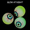 TOYANDONA 32mm Bouncy Balls Toy, Scary Eyeballs Glow in The Dark, Halloween Party Favors for Kids view 3