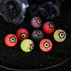 TOYANDONA 32mm Bouncy Balls Toy, Scary Eyeballs Glow in The Dark, Halloween Party Favors for Kids view 4