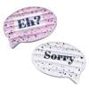 FLOAT-EH Canadian Speech Bubble Pool Float for Adults- Double-Sided Float, with 'Eh?' and 'Sorry' - Floaties Inspired by The North view 1