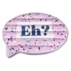 FLOAT-EH Canadian Speech Bubble Pool Float for Adults- Double-Sided Float, with 'Eh?' and 'Sorry' - Floaties Inspired by The North view 2