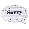 FLOAT-EH Canadian Speech Bubble Pool Float for Adults- Double-Sided Float, with 'Eh?' and 'Sorry' - Floaties Inspired by The North view 3
