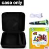 GWCASE Case Compatible with LeapFrog for LeapStart Go System and for LeapFrog for LeapStart 3D/ for Pre-Kindergarten Activity Book of Level 1 2 4. Storage Carrying Holder Fits for USB Cable-Black view 2