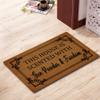 IFHUH This House is Scented with Gun Powder and Freedom Doormat Funny Doormat Sayings Front Door Mat Rubber Non Slip Backing Funny Welcome Mat Indoor Outdoor Rug 23.6 in(W) X 15.7 in(L) view 2
