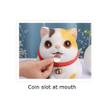 Cute Piggy Bank Children Coin Piggy Bank Cat Dog Resin Money Box Nursery Dcor (Color : B) view 3