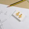 Azeeda 2 x 45mm 'Ducklings' Erasers/Rubbers (ER00024162) view 2