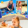 GINMIC Kids Ocean Animals Toys with Large Play Mat , 18 Pack Assorted Realistic Sea Animal Toys with Carrier Bag Including Shark, Whale, Dolphin etc, for Toddler, Boys & Girls Ages 3-8 view 2