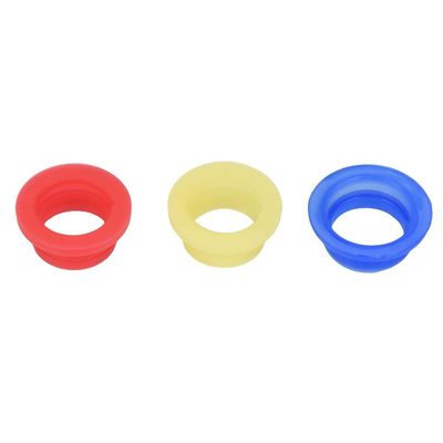 Dilwe 3pcs RC Engine Exhaust Pipe Tubing Joint Adapter Silicone Gasket for HSP 1/8 RC Car