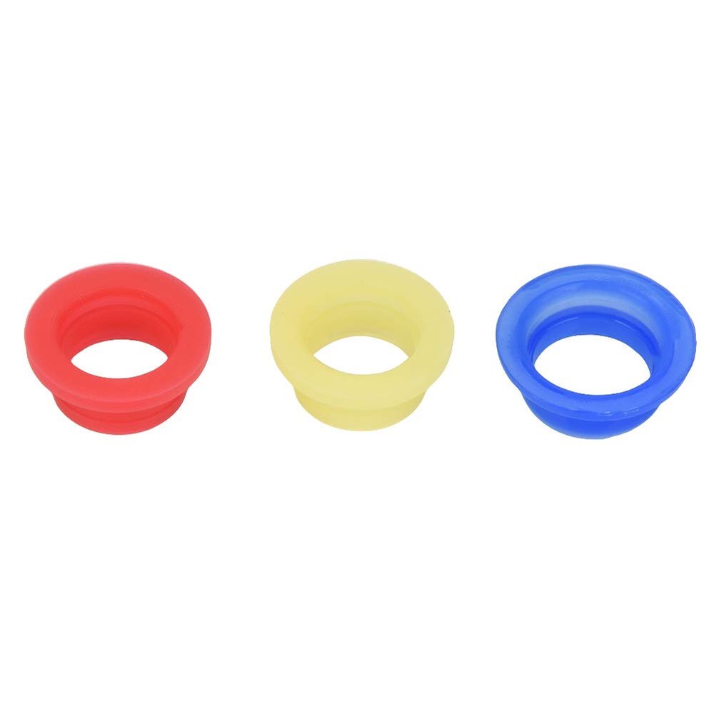 Dilwe 3pcs RC Engine Exhaust Pipe Tubing Joint Adapter Silicone Gasket for HSP 1/8 RC Car