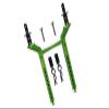 5PC Set Upgrades Aluminum Rear Body Mount & Post TRAXXAS 1/10 TRX4 Defender Trail Crawler RC Cars by GPM view 1