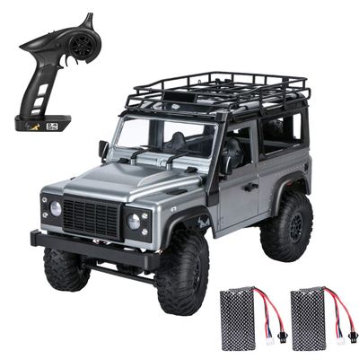 GoolRC MN 99s RC Car, 1/12 Scale 4WD 2.4G Remote Control Car for and Adults, RTR RC Crawler Off Road Truck for Land Rover Vehicle Models with 2 Batteries