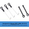 Life Pack of 5pcs RC Rod, RC Aircraft Upgrade Part Compatible with V977 V966 XK K110 view 3