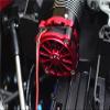 GPM for TRAXXAS 1/7 Unlimited Desert Racer Aluminum Motor HEATSINK with Cooling Fan -11PC Set (red) view 2