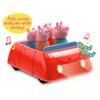 Peppa Pig's Clever Car Interactive Pre-School Toy With Lights And Sounds - Self Driving - Plays Peppa Music And Talks - Motorized Vehicle With Collision Avoidance Sensors Red view 2