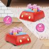Peppa Pig's Clever Car Interactive Pre-School Toy With Lights And Sounds - Self Driving - Plays Peppa Music And Talks - Motorized Vehicle With Collision Avoidance Sensors Red view 3