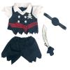 Pirate Outfit Fits Most 16 inch Build A Bear and Make Your Own Stuffed Animals view 1