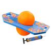 Flybar Pogo Trick Ball for Kids, Trick Bounce Board for Boys and Girls Ages 6+, Up to 160 lbs, Includes Pump, Easy to Carry Handle, Durable Plastic Deck Indoor, Outdoor Toy Pogo Jumper (Blue Dawn 2) view 1