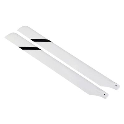 Menolana 550mm Main Blades Replacement Modification Accessories Fan Blade Upgrade Propellers Fiberglass Main Rotor for RC 550 Helicopter