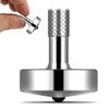 DjuiinoStar Premium SS Spinning Top: 5-11 Minutes, Lengthened Stem, Easy to Twirl, CNC Machined, Great Time Killer, EDC Fidget Toy DST-806 view 1