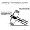 DjuiinoStar Premium SS Spinning Top: 5-11 Minutes, Lengthened Stem, Easy to Twirl, CNC Machined, Great Time Killer, EDC Fidget Toy DST-806 view 3