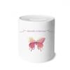 DIYthinker Pink Butterfly Collection Money Box Ceramic Coin Case Piggy Bank Gift view 1